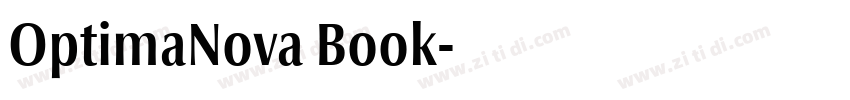OptimaNova Book字体转换 OptimaNova Book字体转换